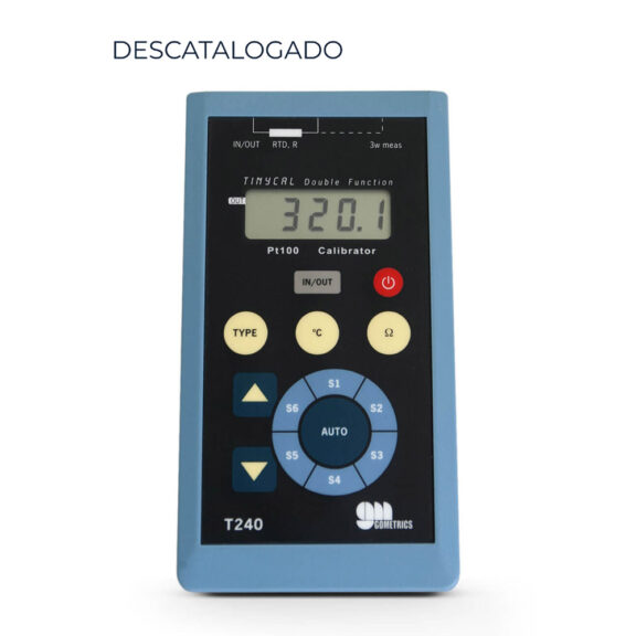 Calibrador de sondas Pt100 T240 (discontinued)