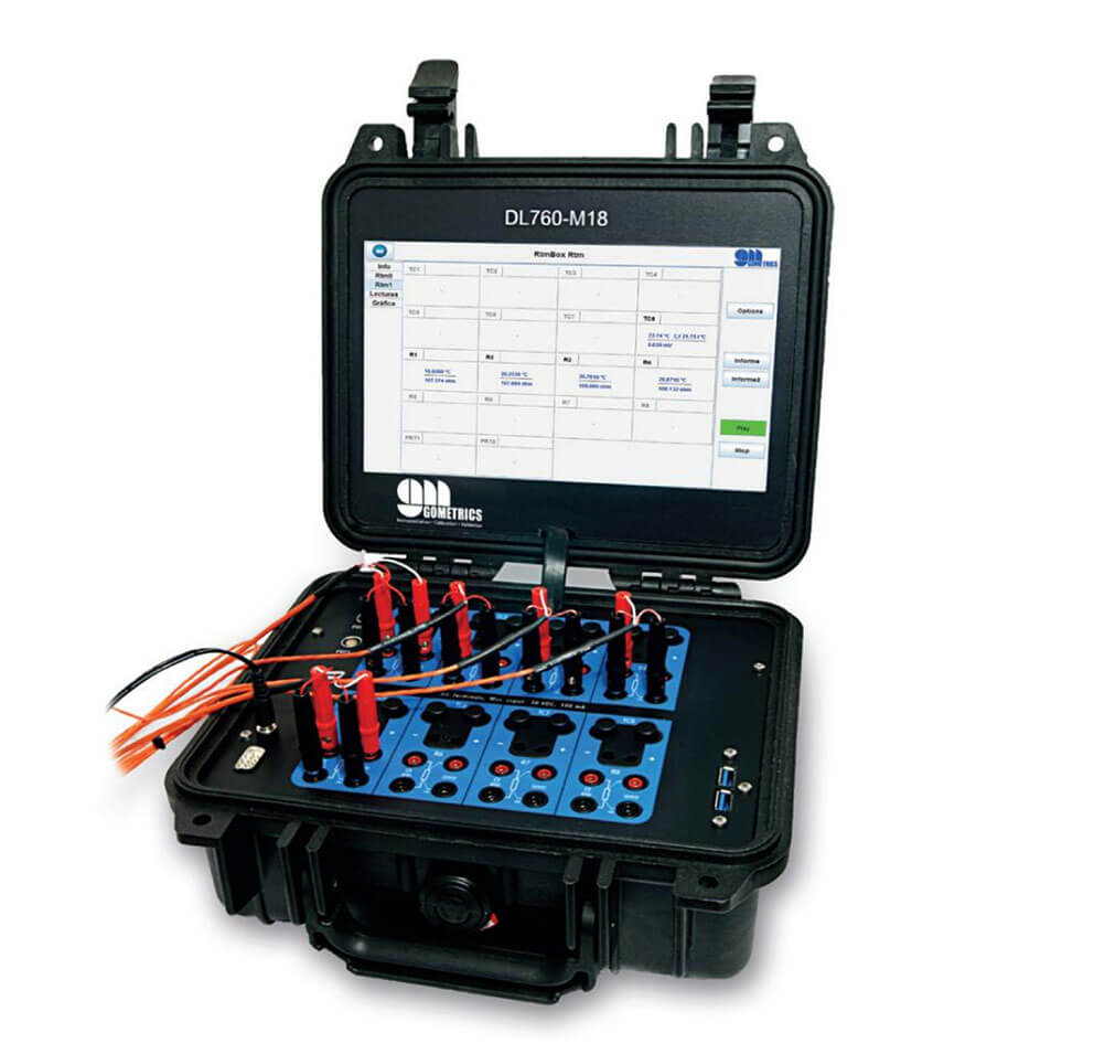 Registrador de temperatura multicanal DL760-M18