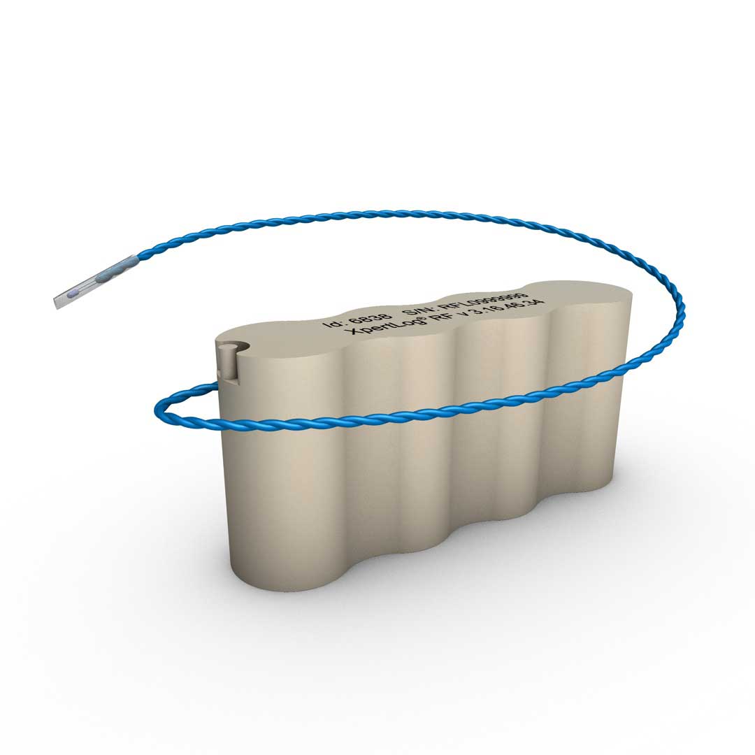 Registrador de datos de temperatura inalámbrico en tiempo real con sensor flexible