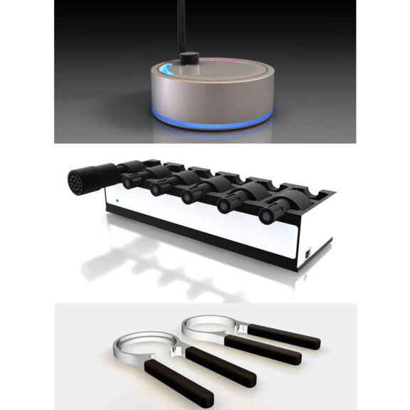 Accesorios: Access point, Docking station y Pliers